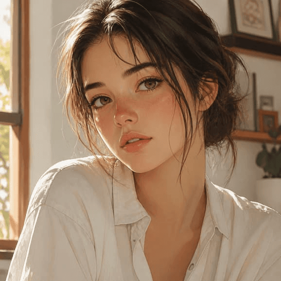 Realistic Semi-Anime