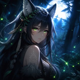 Real anime avatar made with Anumi